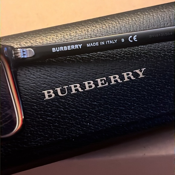 SOLD- BURBERRY Eyeglasses Check Multilayer Black with Original Case Nwt - Picture 10 of 16